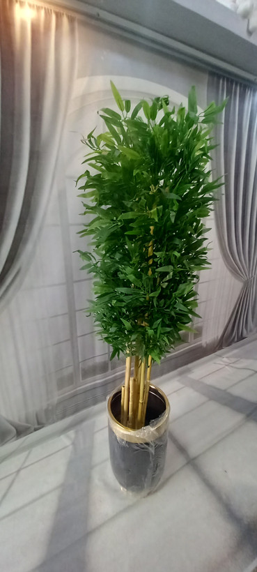 درختچه مصنوعی بامبو ۱۷۰ ۷ شاخه ای بسیار زیبا و پرفروش/ارسال فوری