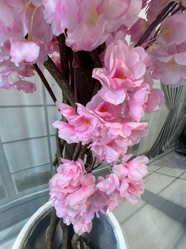 درختچه شکوفه ارتفاع ۱۸۰ مشابه طبیعی وارداتی