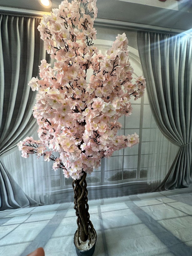 درختچه شکوفه ارتفاع ۱۸۰ مشابه طبیعی وارداتی